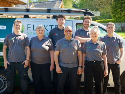 Elektra Smart Energy Team: An MSC Certified Contractor with 30+ years of experience